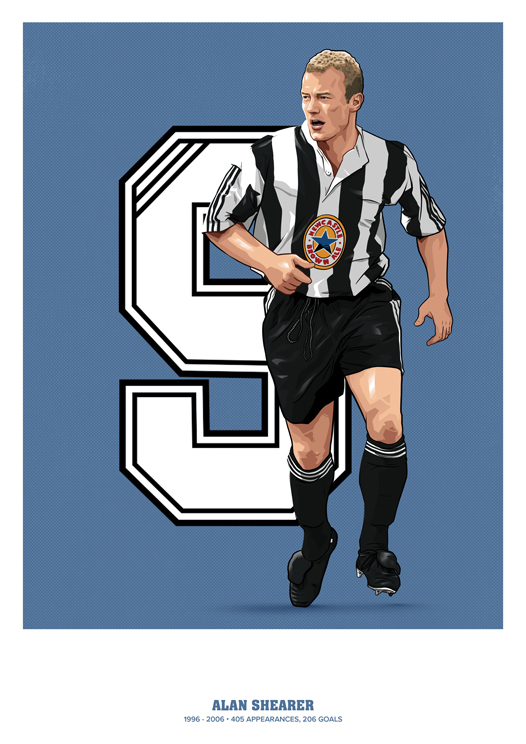 Alan Shearer Print