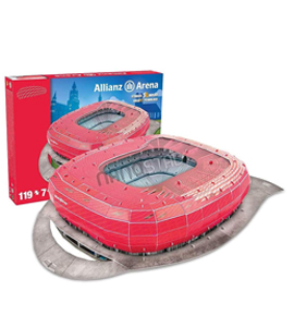 Bayern Munich Allianz Arena Official 3D Stadium Puzzle