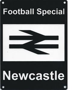 Football Special Newcastle Exclusive Design (Metal Sign)