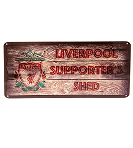 Liverpool FC Shed (Metal Sign)