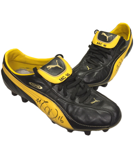 Michael Carrick Man Utd Match-Worn Boots (Signed)