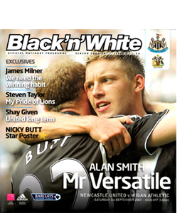 Newcastle United v Wigan Athletic 07/08 (Programme)