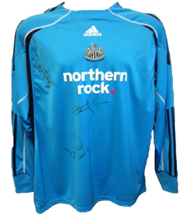 Ole Soderberg Newcastle United Shirt (Match-Worn)