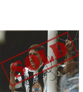 Peter Beardsley Newcastle Photo (Signed)