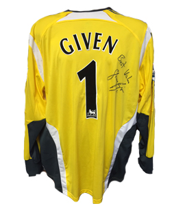 Shay Given Newcastle United Keeper's Shirt 2005/06 (Match-Worn)