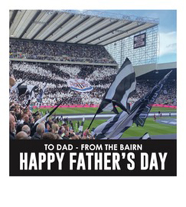To Dad From The Bairn Happy Father's Day (Greetings Card)