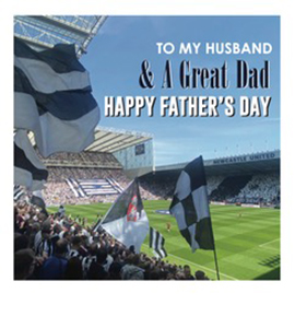 To My Husband Happy Father's Day (Greetings Card)